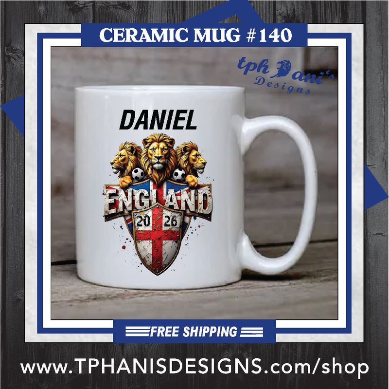 Ceramic Mug - ENGLAND