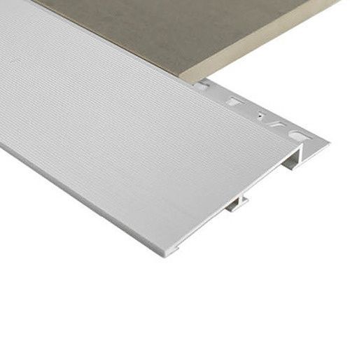 Aluminium Diminishing Trim - Commercial - 12.5mm x 3m - M/Silver