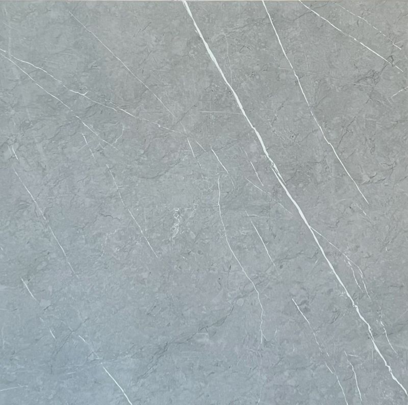 AMAZING TILES MARBLE GREY GLOSS 600X600 Dark
