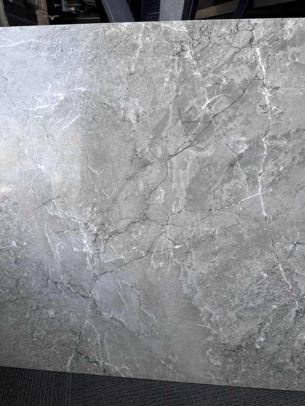 AMAZING TILES INFINITY GREY GLOSS 600X600MM