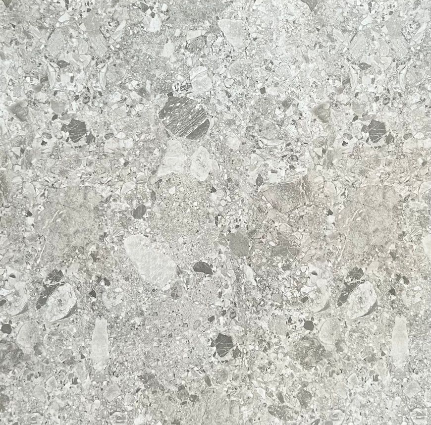 AMAZING TILES STONE IVORY TERRAZZO MATT 600X600