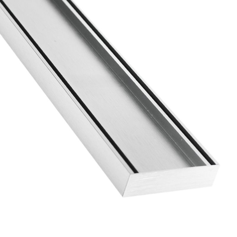 [TIP] Lauxes Aluminium Tile Insert Plus Grate (TIP) 1000x 100 x 35mm Silver [Top and Bottom