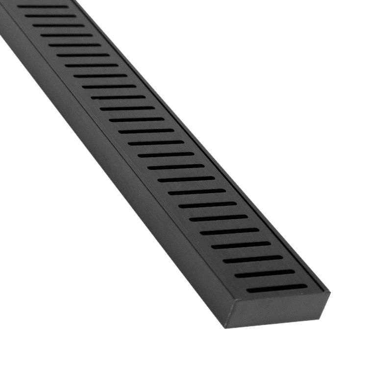 Lauxes Aluminium Midnight Floor Grate (MSFG) 5600 x 70 x 23mm [Top and Bottom]