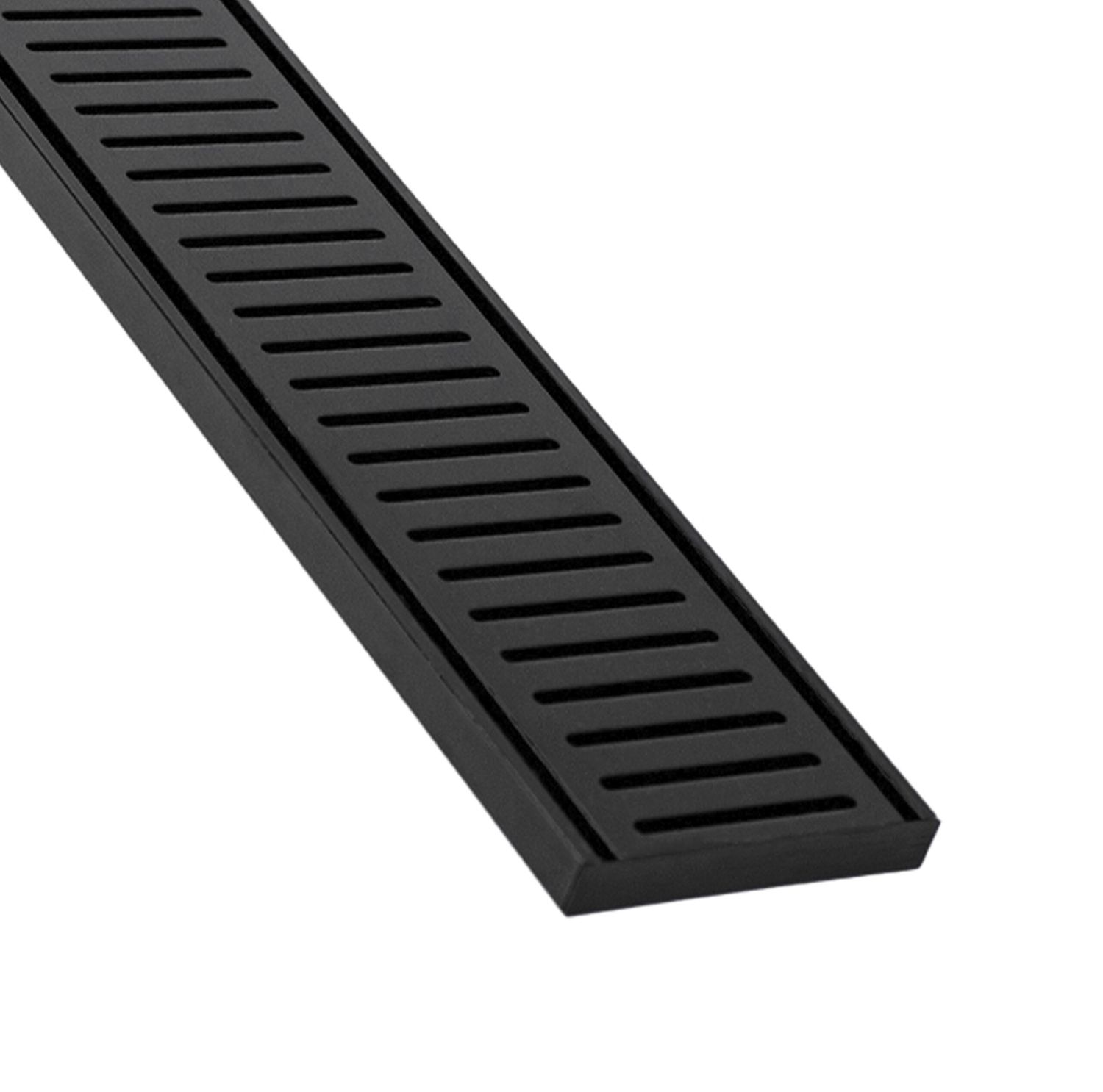 Lauxes Aluminium Midnight Next Generation 14 Floor Grate (MNXT14) 3000 x 100 x 14mm [Top and Bottom