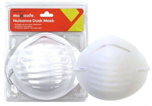 Nuisance dust mask, card of 10