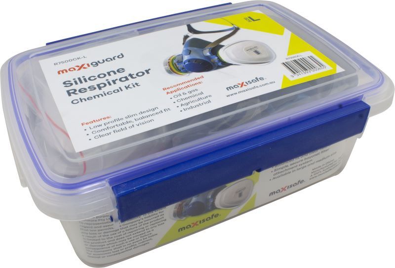 R7500 Half Mask Respirator Chemical Kit, Large