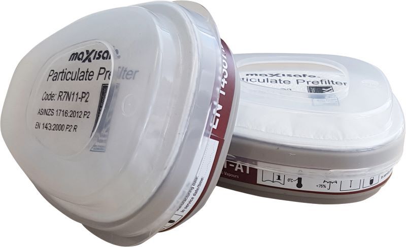 Maxiguard A1 Gas &amp; P2 Filter Combo - Pk 2