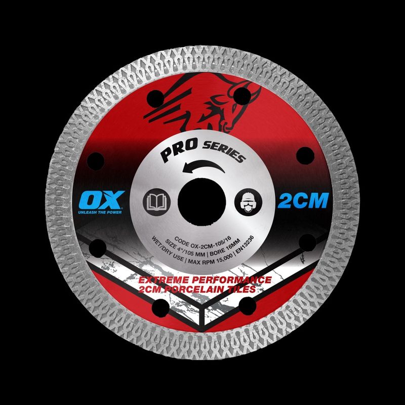 OX Pro 2CM Porcelain Cutting Blade -