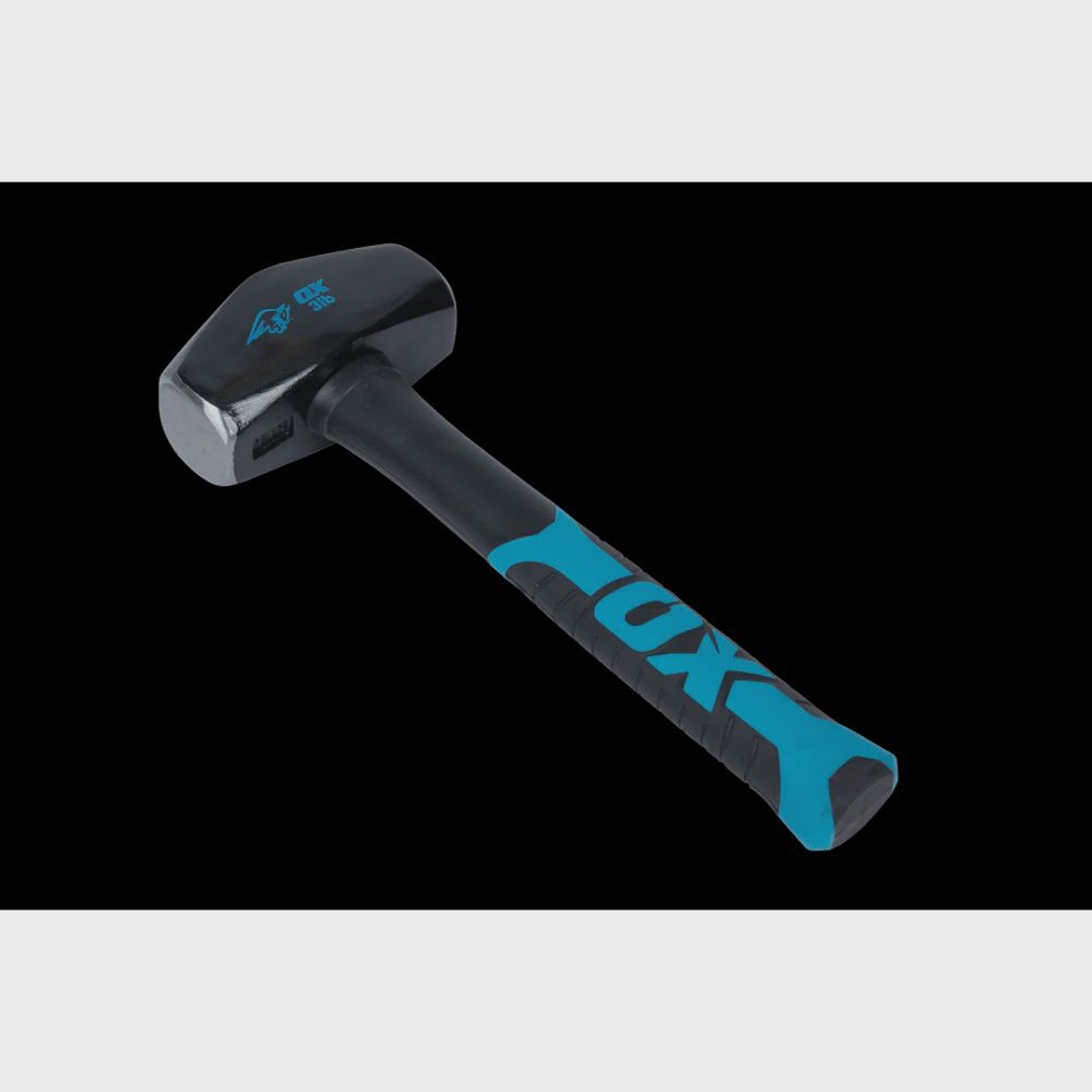 OX Trade Club Hammer, Fibreglass  Handle - 3lb / 1.3kgs