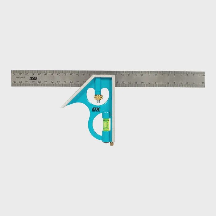 OX Pro Combination Square, Size: 150mm