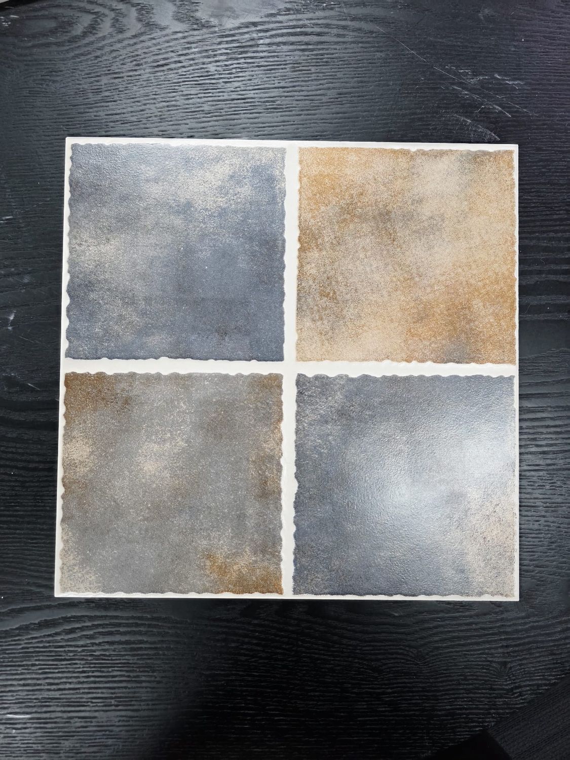 Mixed Four-Tone Rustic Pattern Ceramic Tile 300x300