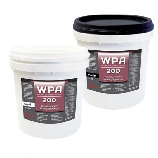 WPA 200 Two Part Cementitious Membrane 40kg Kit