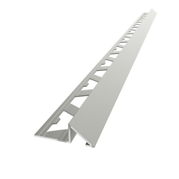 AMARK L Profile Aluminium 10mm Matt Silver x 3m