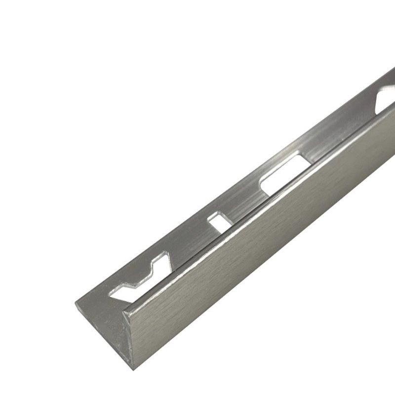 AMARK L Profile Aluminium 10mm Brushed Matt Gold x 3m