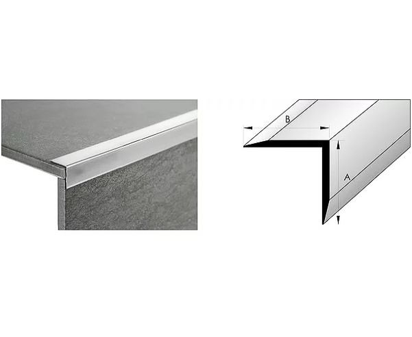 Co-Pro Corner Protection Trim 20 x 20mm - L/Silver
