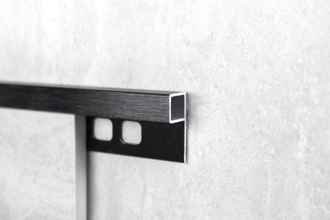 Mosaic Corner Angle 15mm x 3m Matt Black