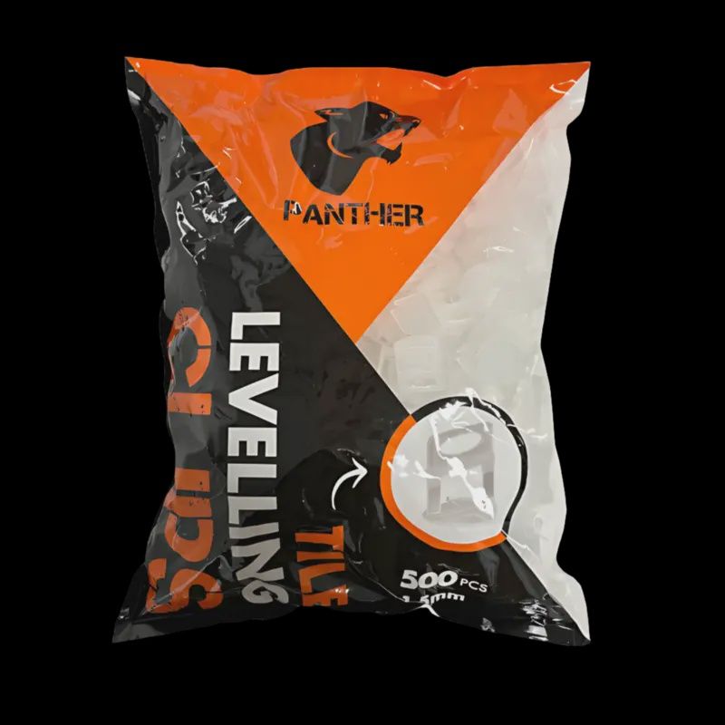 Panther Levelling System 1.5 mm Base Clips (3-12mm) x 500Pce Bag