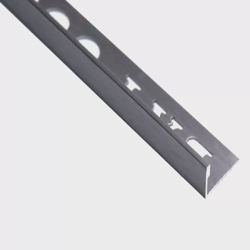 Project Aluminium Angle 8mm x 3m - M/Black with Protective Film