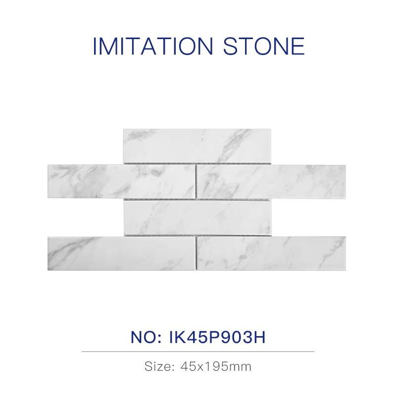 Carrara white porcelain  Mosaic