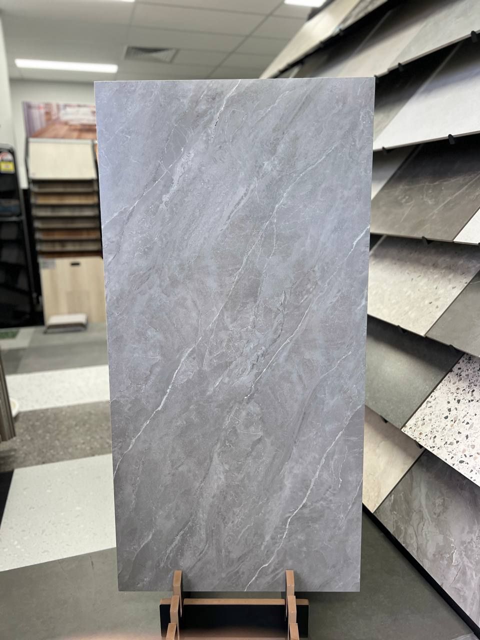 Cloud  Light Grey Porcelain Tile 600x1200