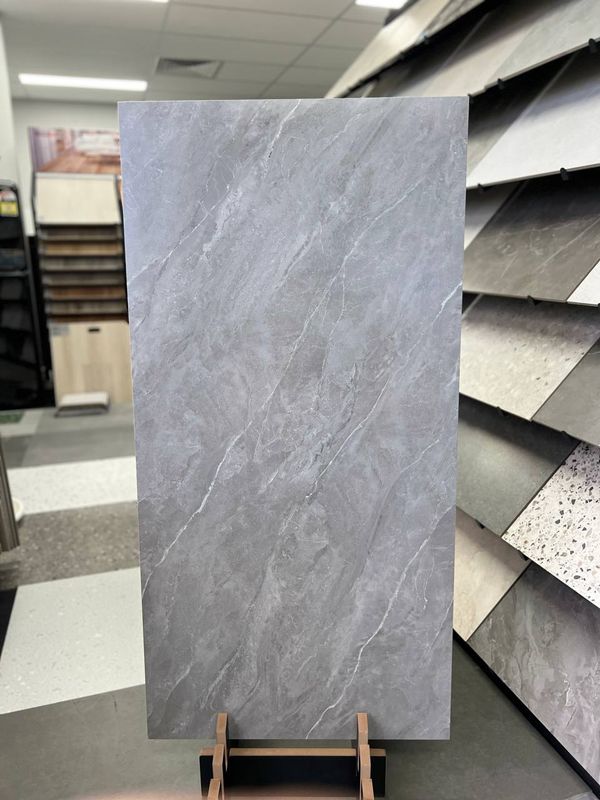 Cloud  Light Grey Porcelain Tile 600x1200