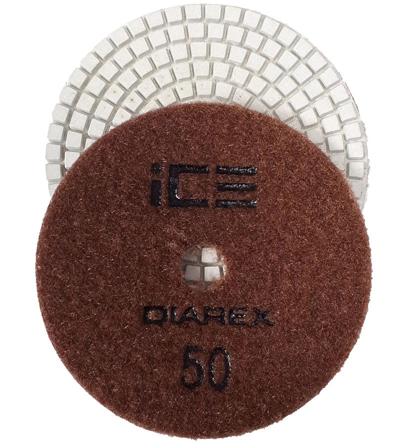 Diarex ICE Polishing Pad  For Natural and Engineered, Grit: 50