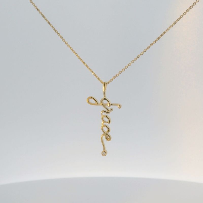 Grace Cross Necklace