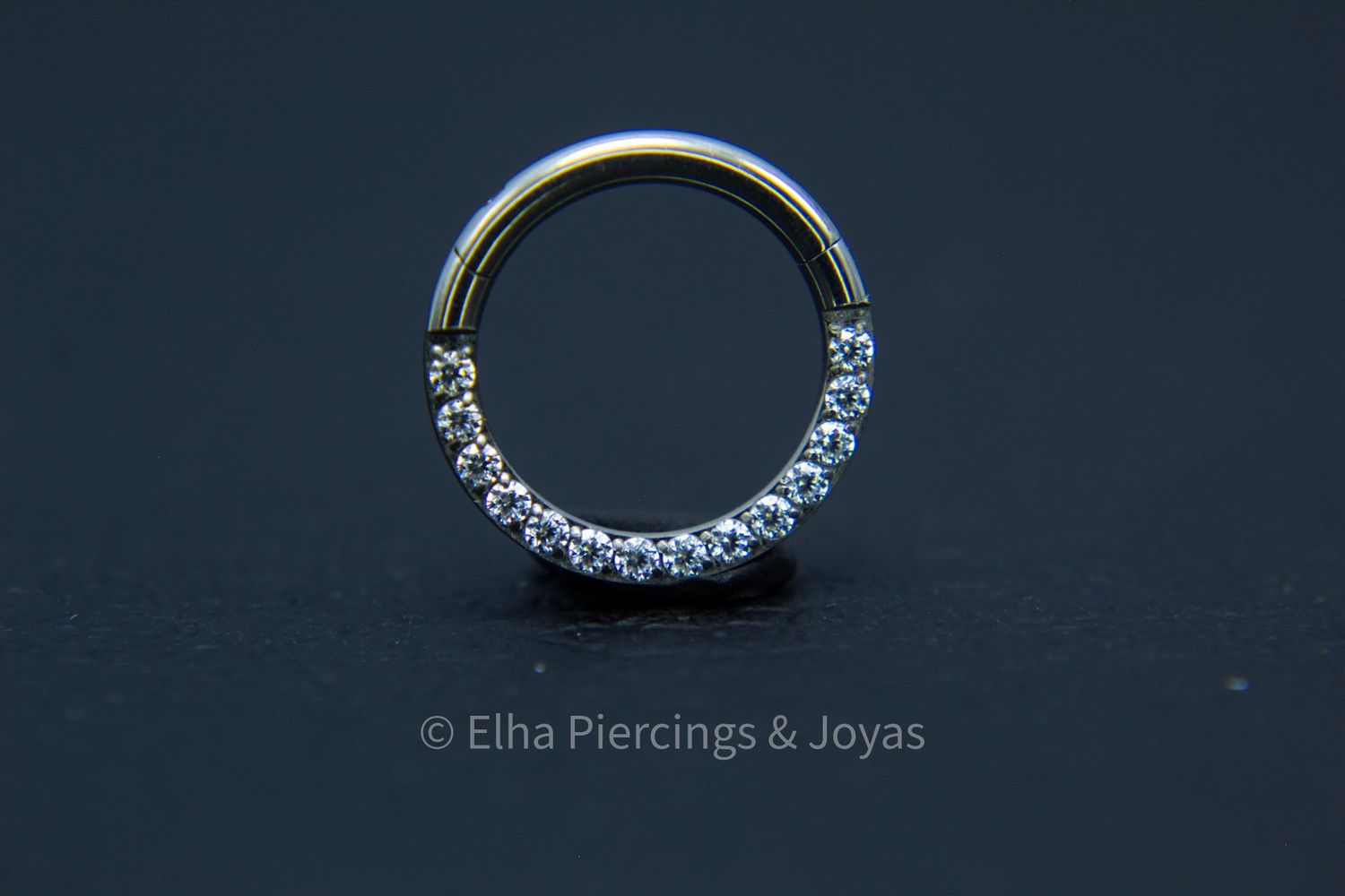 Argolla secuencia de Cristales de zirconia