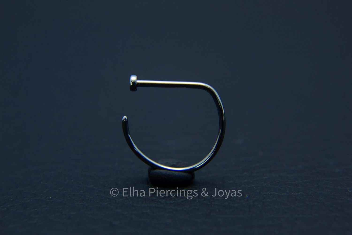 Argolla semicircular D-ring