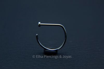 Argolla semicircular D-ring