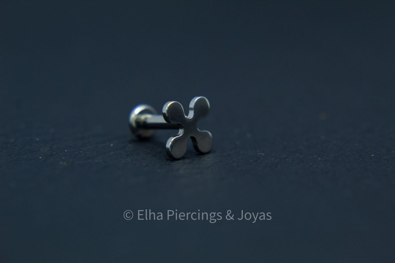 Forma flor de 4 pétalos