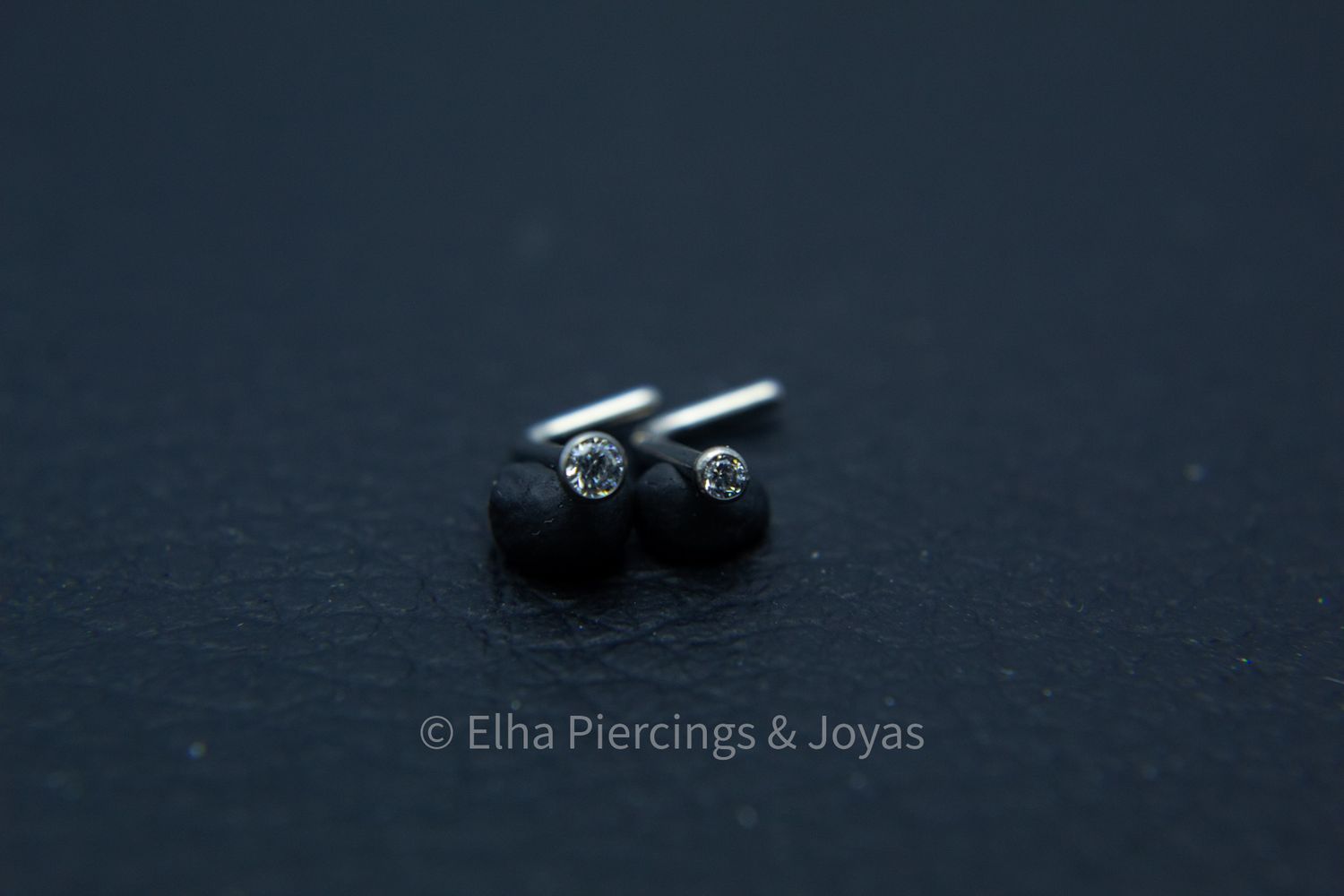 Nostril Cristal de zirconia claro