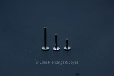 Poste para labret push pin