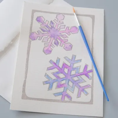 Snowflake Watercolor Kit