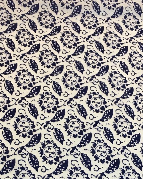 Silk Scarf - Calico Leaf