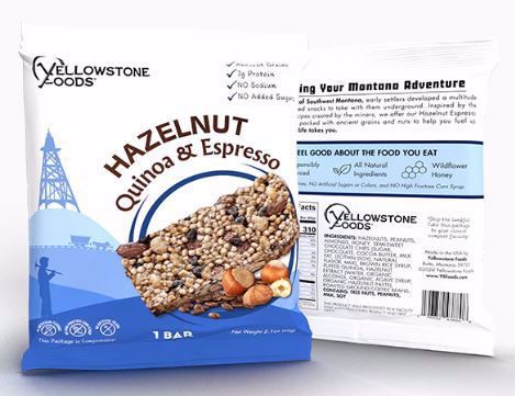 Hazelnut, Quinoa &amp; Espresso Bar