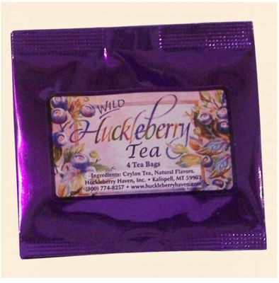 Huckleberry Tea (4 Bag Pouch)
