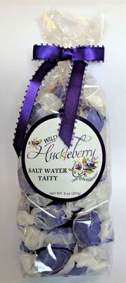 Huckleberry Salt Water Taffy (12 oz bag)