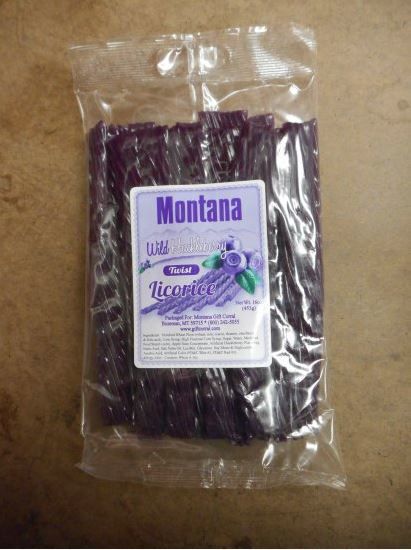Huckleberry Licorice Twists (16 oz)
