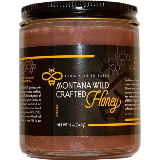 Huckleberry Raw Honey (12oz)