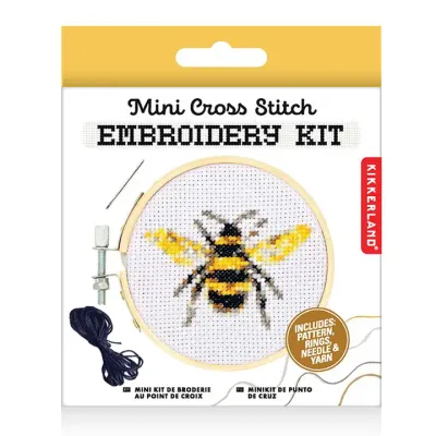 Bee Cross Stitch Kit