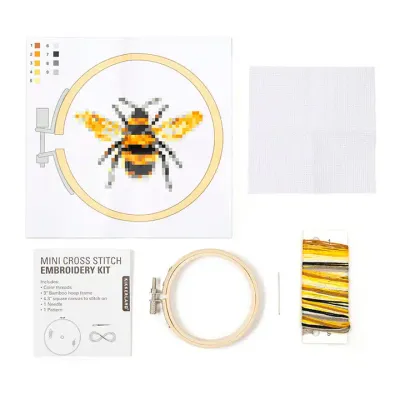 Bee Cross Stitch Kit