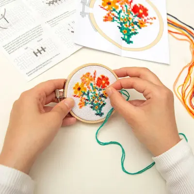 Flowers Cross Stitch Kit