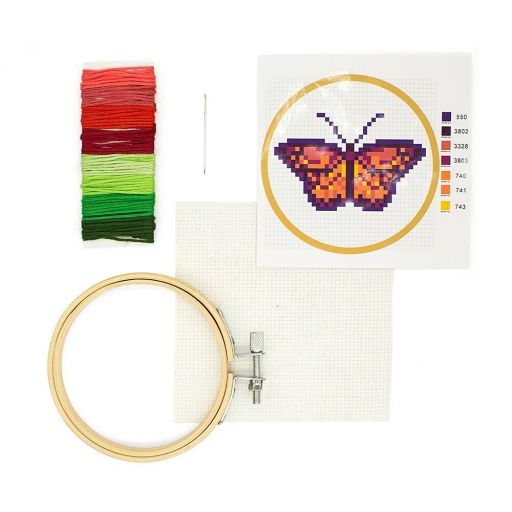 Butterfly Cross Stitch Kit
