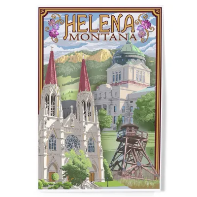 Helena Town Poster