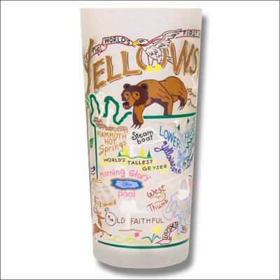 Souvenir Glass - Yellowstone