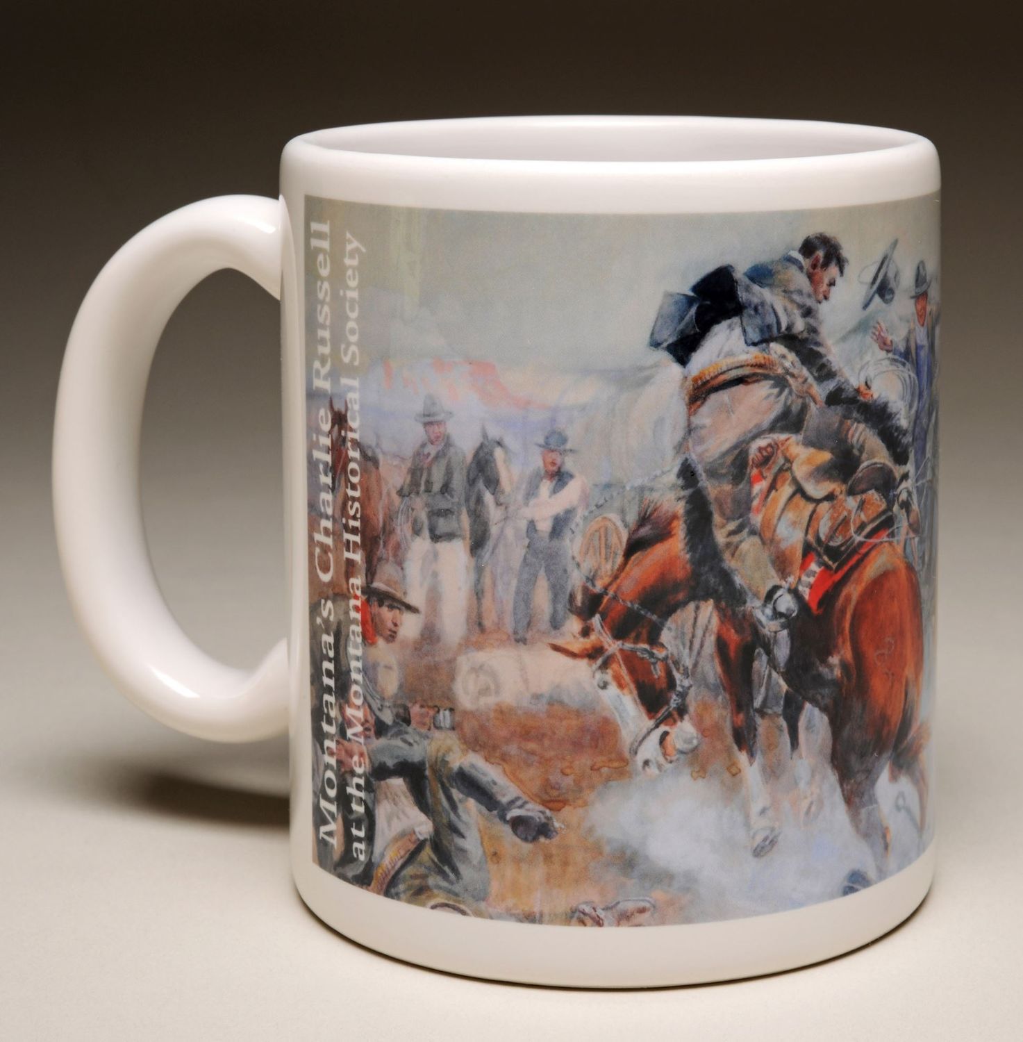 Bronc to Breakfast Ceramic Mug