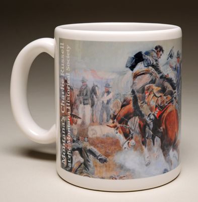 Bronc to Breakfast Ceramic Mug