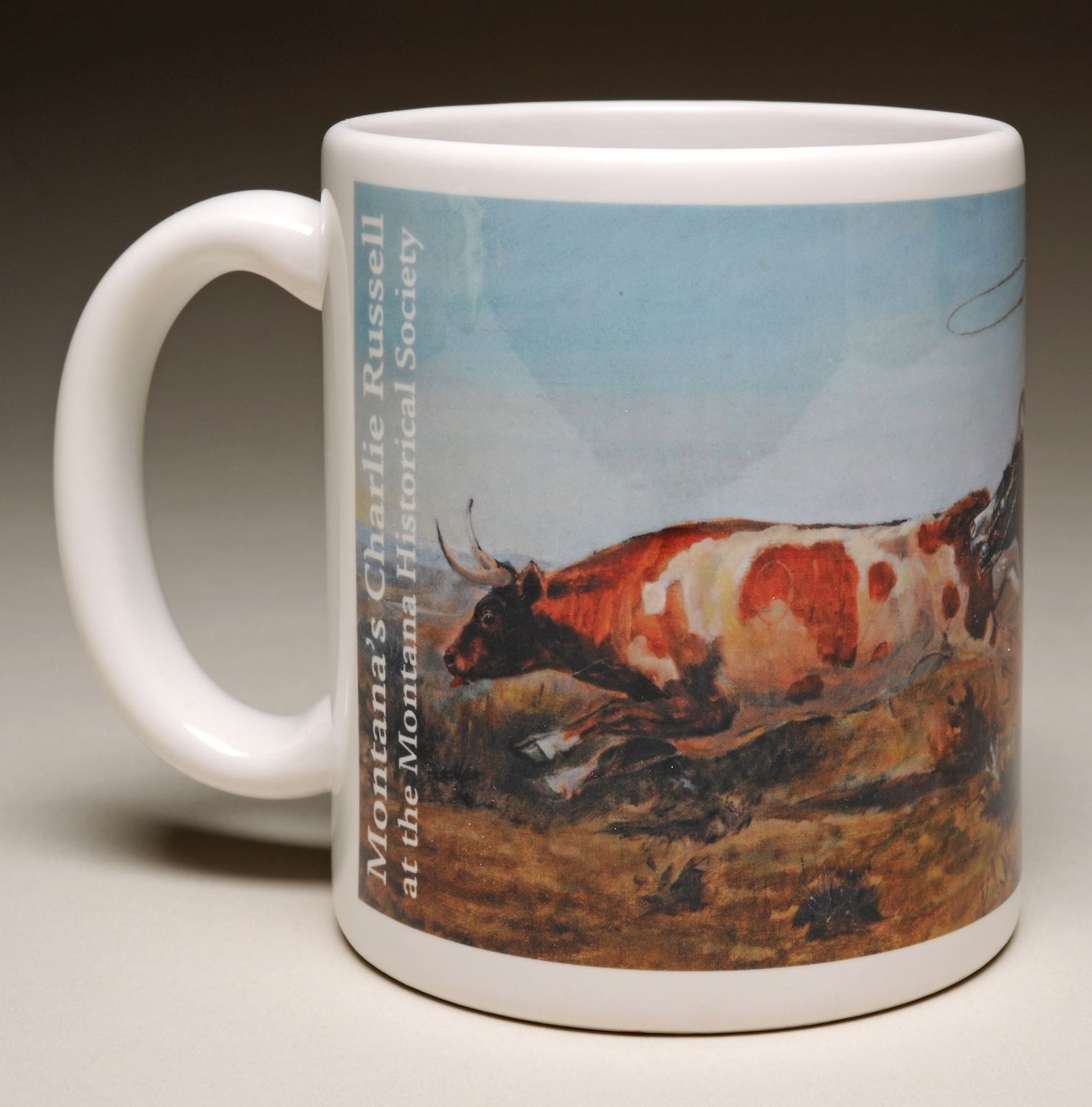O.H. Cowboys Roping Ceramic Mug