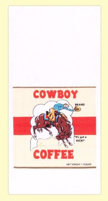 Cowboy Coffee Towel